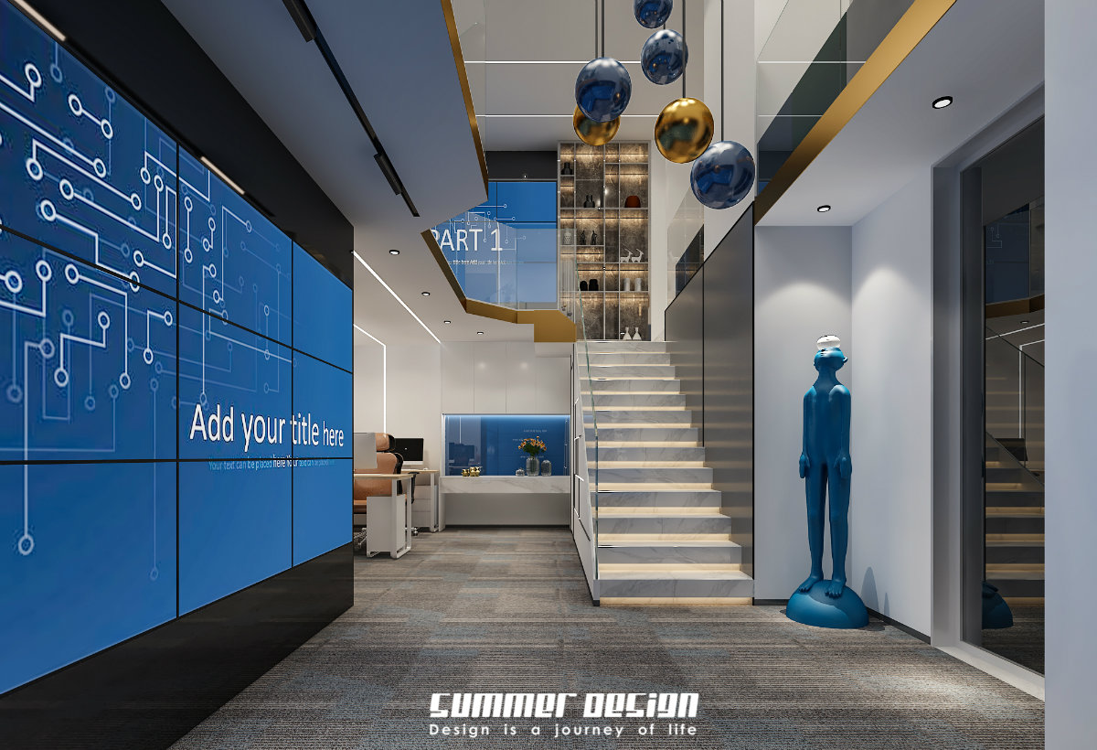 Summer Design 复式科技办公室-2