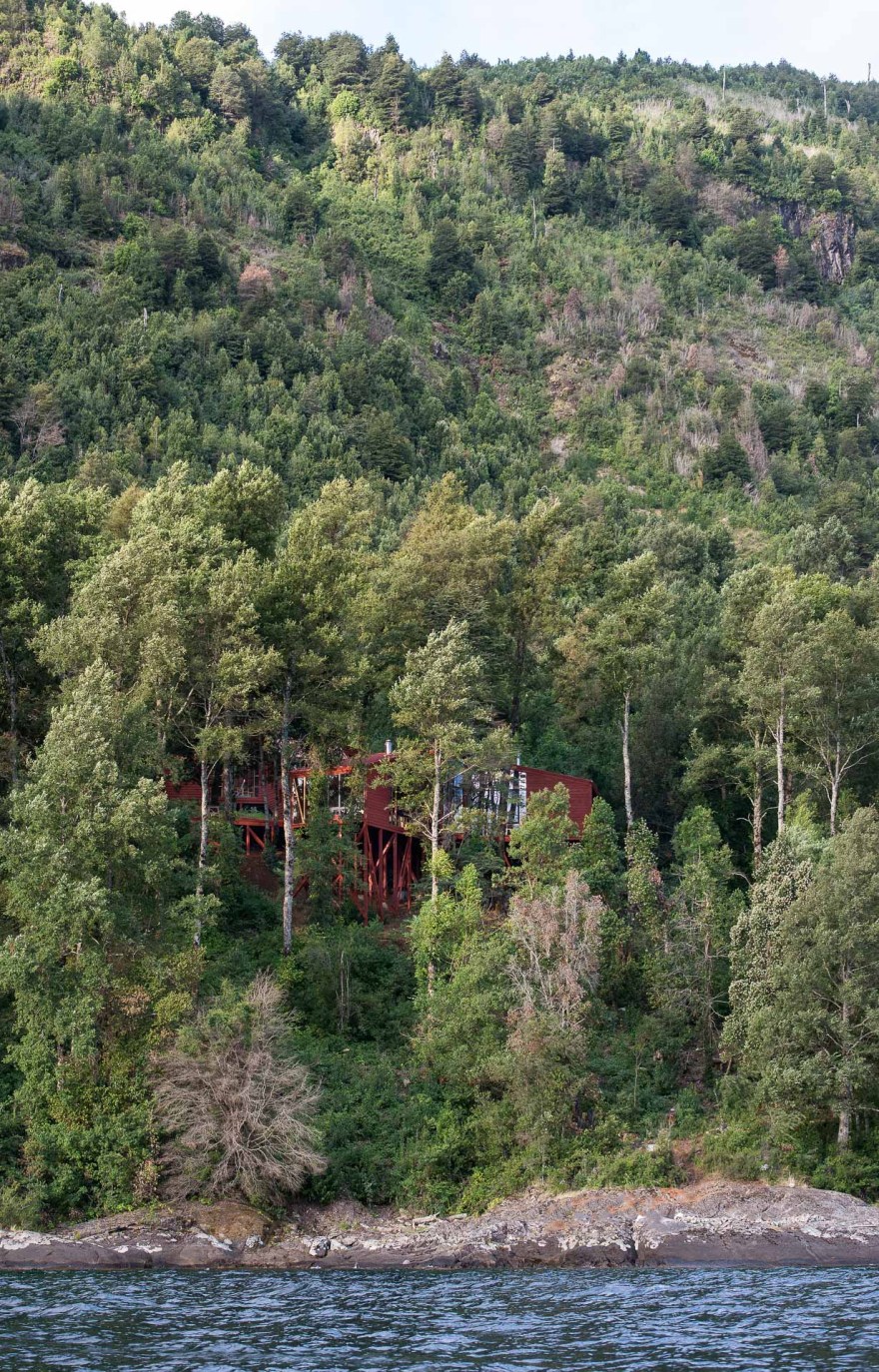 融入森林的日光别墅-38