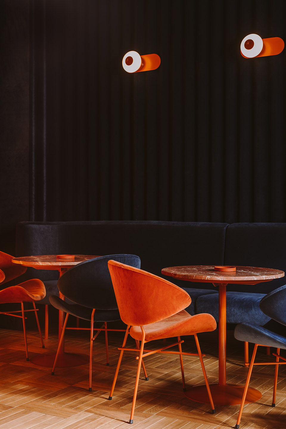 OPASLY TOM餐厅，华沙/丰富的色彩、饰面和纹理空间下的用餐体验-30