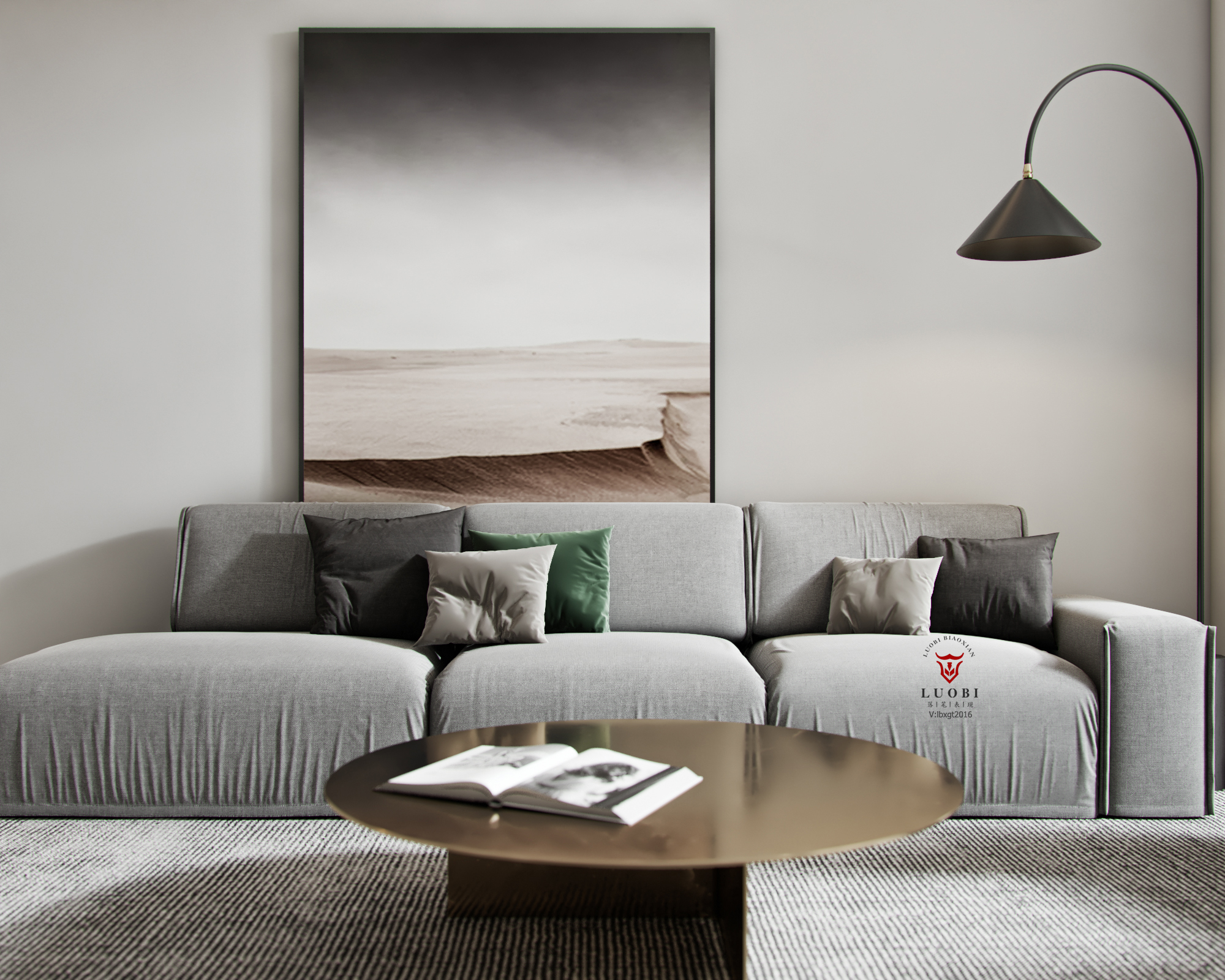 落笔 | 高端表现组 |现代-5