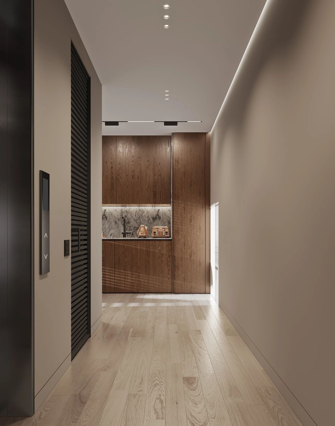 莫斯科顶层复式豪宅,现代风格演绎温馨高级生活-17