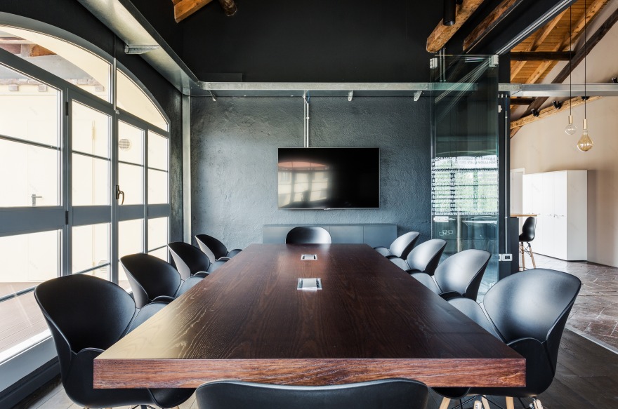 米兰工业风办公室设计-14