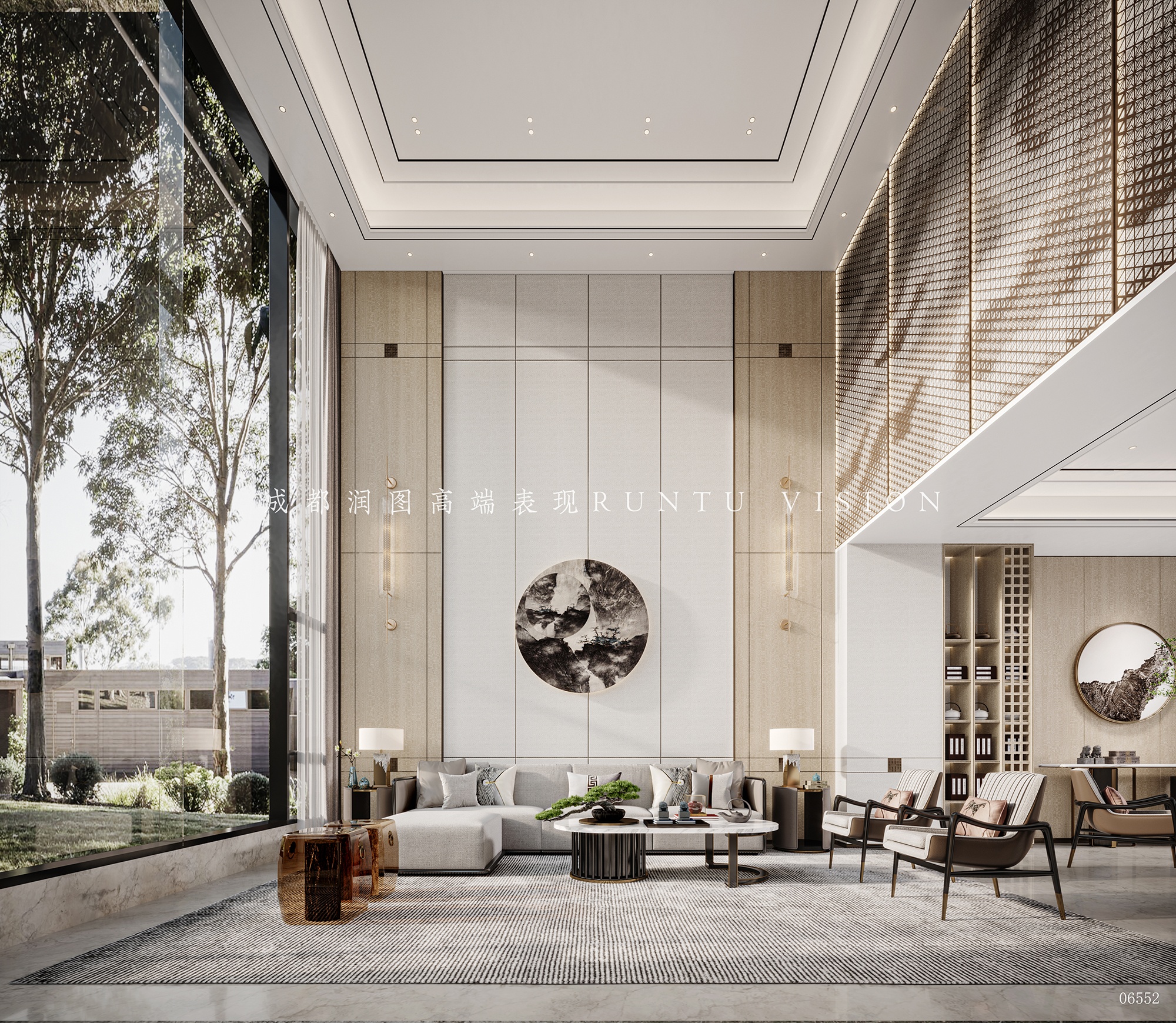 金色稻田家装设计丨中国成都丨润图设计-17