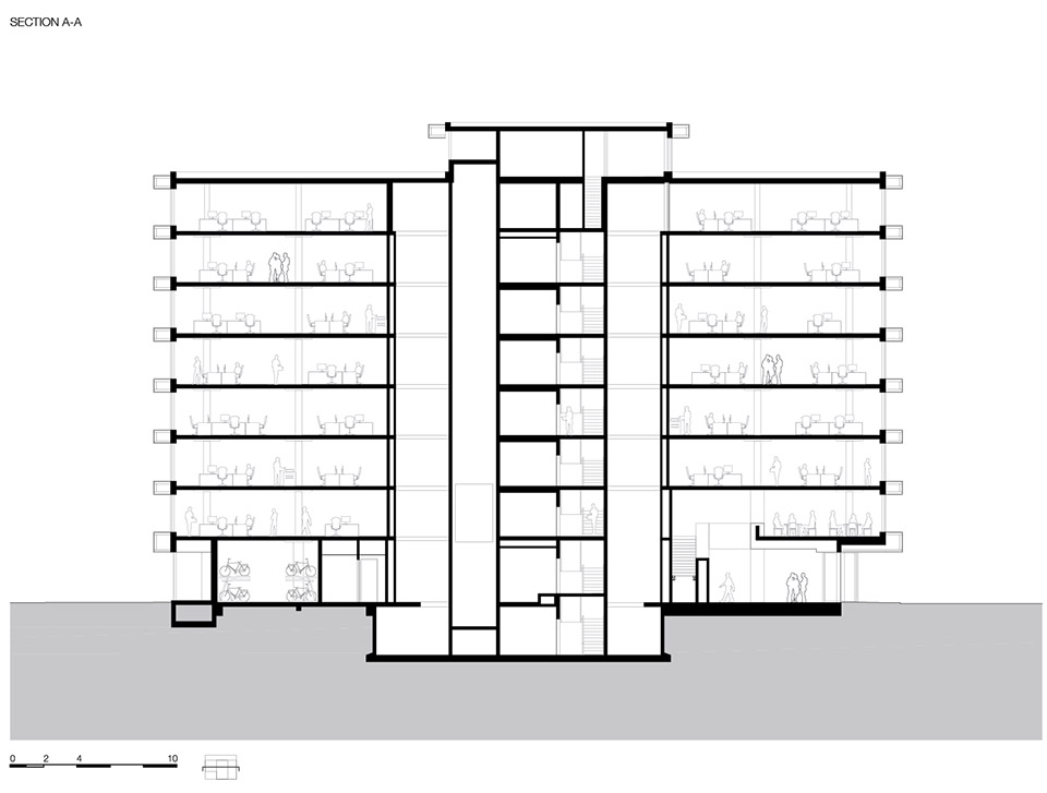 阿姆斯特丹 De Walvis 办公楼改造丨荷兰阿姆斯特丹丨KAAN Architecten-69