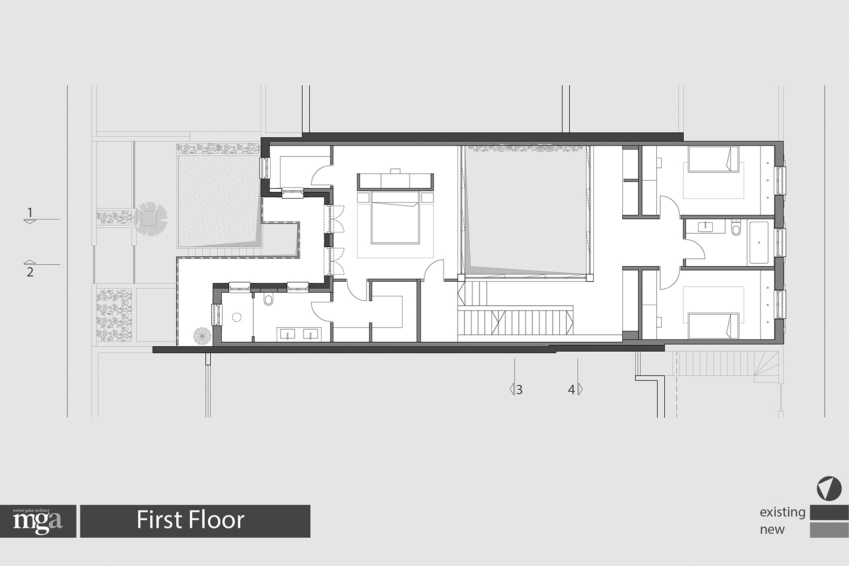 Neve Tzedek 天井住宅丨以色列特拉维夫丨MGA | Meiarv Galan Architect-68