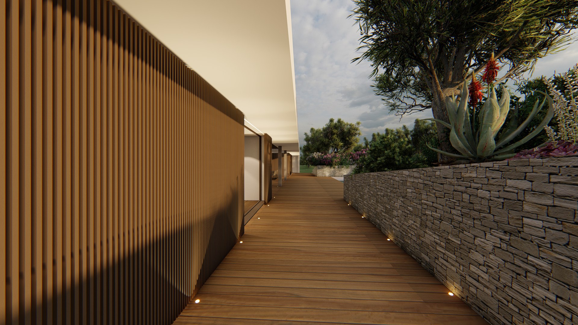 意式别墅“橄榄环绕”打造自然生活空间-6