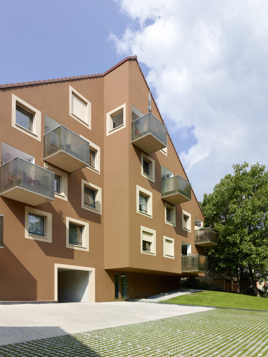 瑞士 Genolier 公寓建筑-1