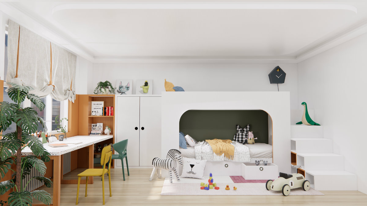 现代风家装工装效果图设计表现-0