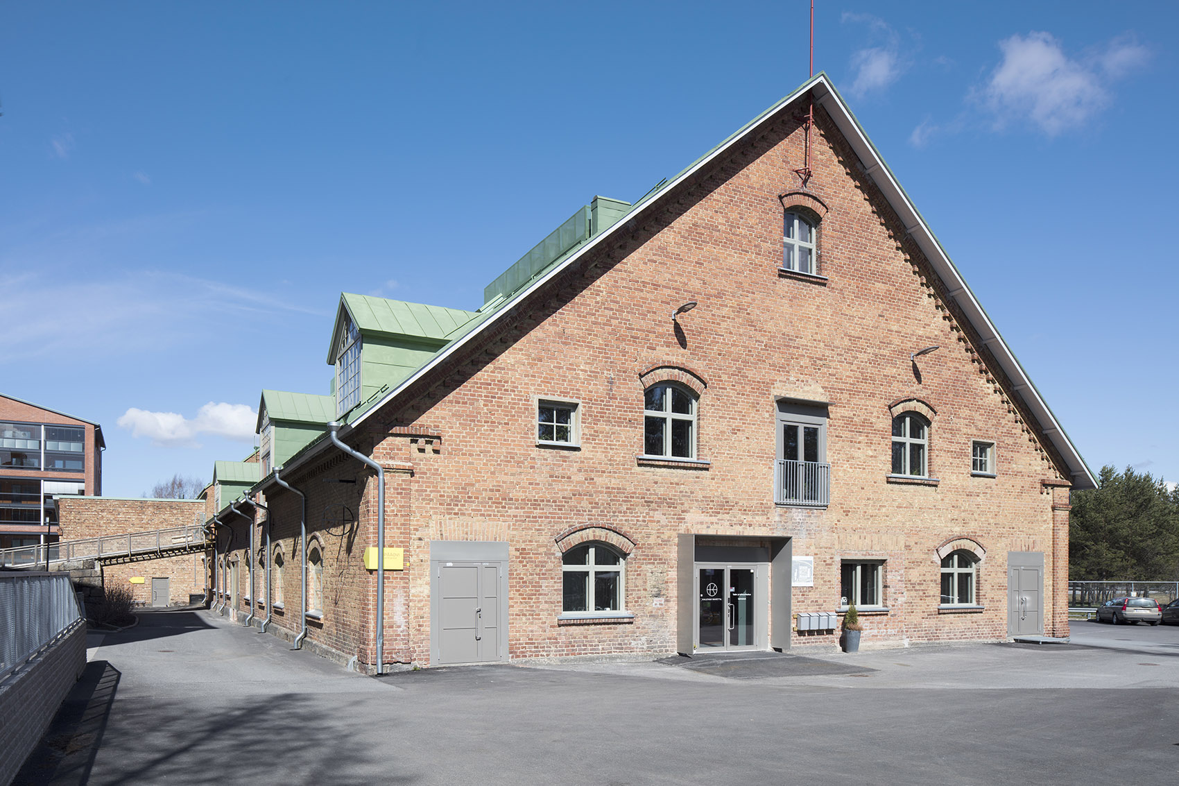 Kalevan Navetta文化艺术中心，芬兰/材料与结构的交响曲-62