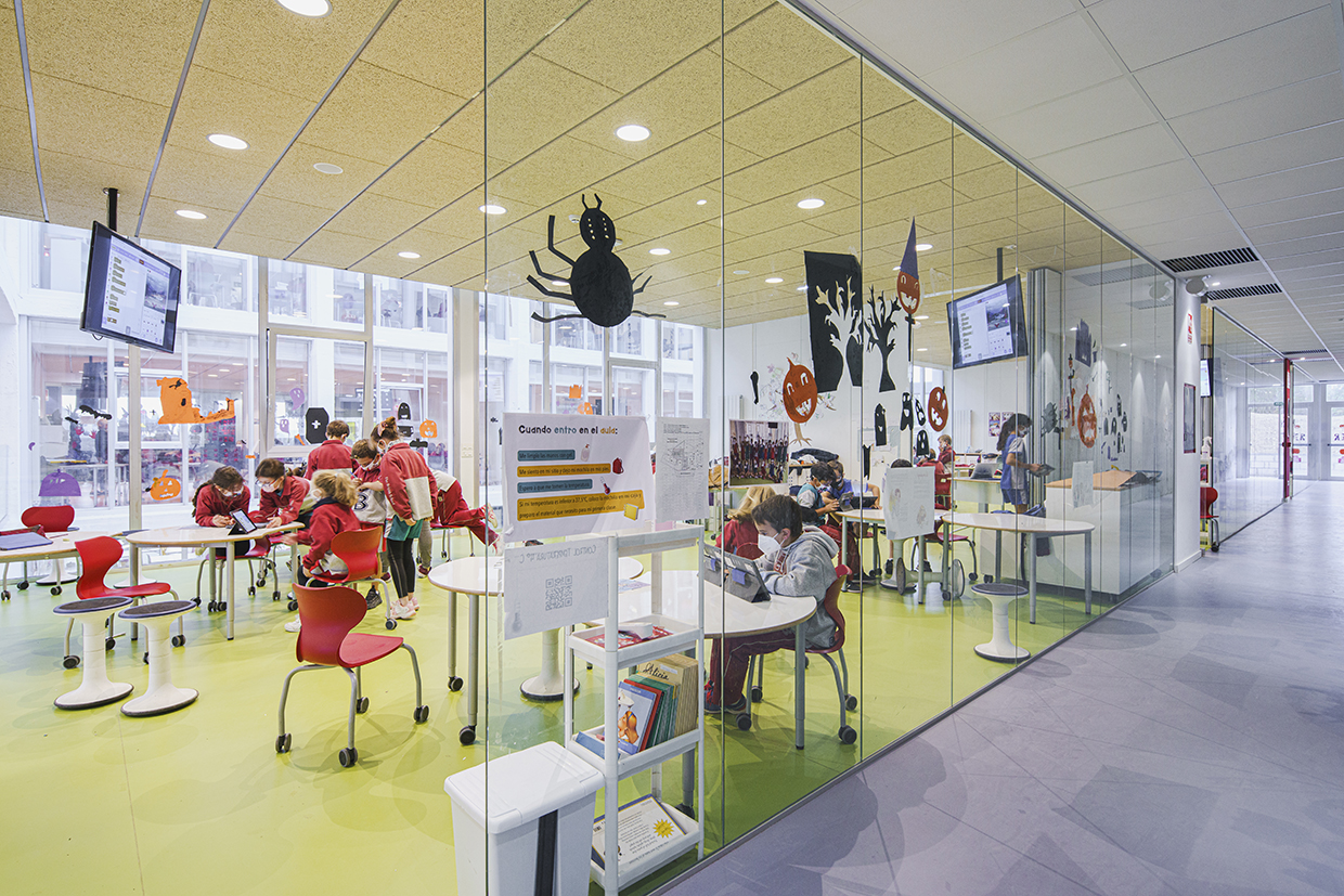 英国学校阿朗戈校区教室翻新设计-30