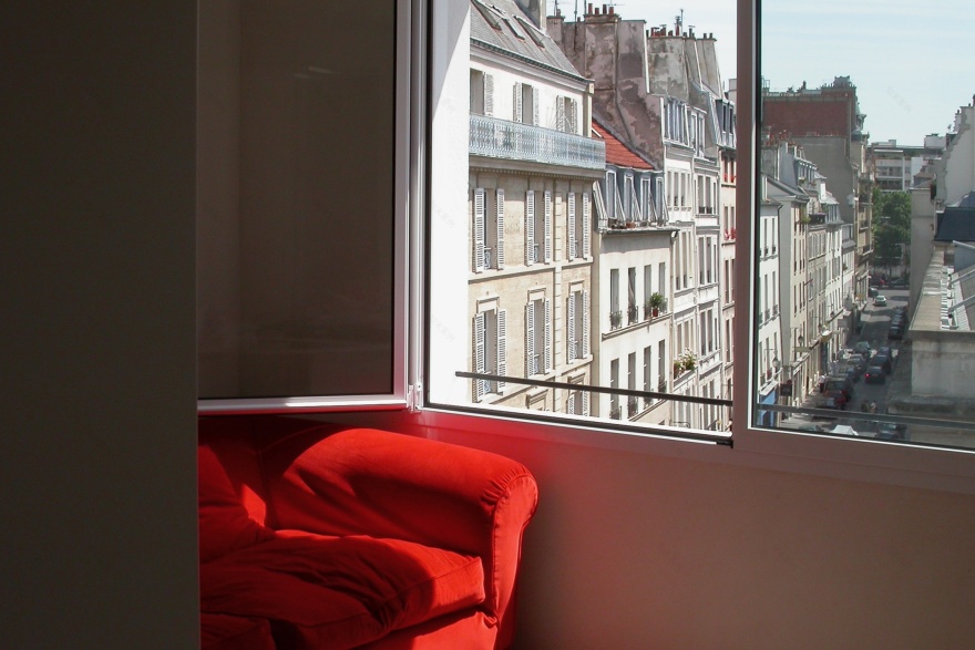 巴黎玛黑区 35 平米舒适四口之家-0