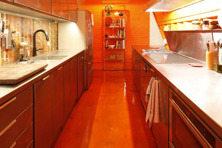 纽约艺术家家庭别墅,集装箱 penthouse 成亮点-25