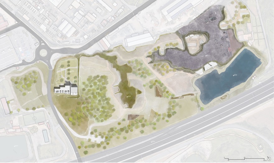 黑暗中的对话 · 罗马石矿遗址的室内设计-1