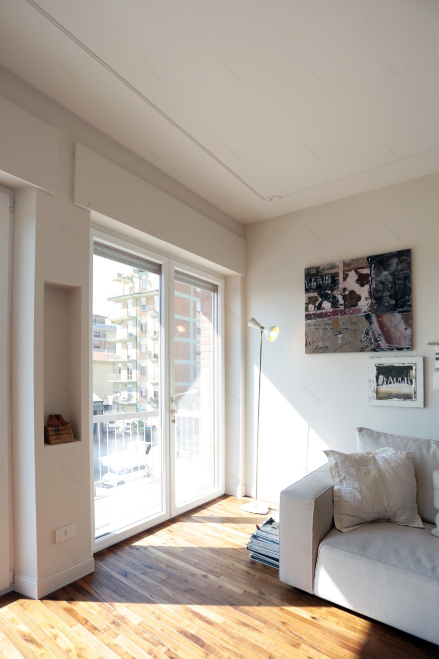 六十年代公寓的现代复古变身-5