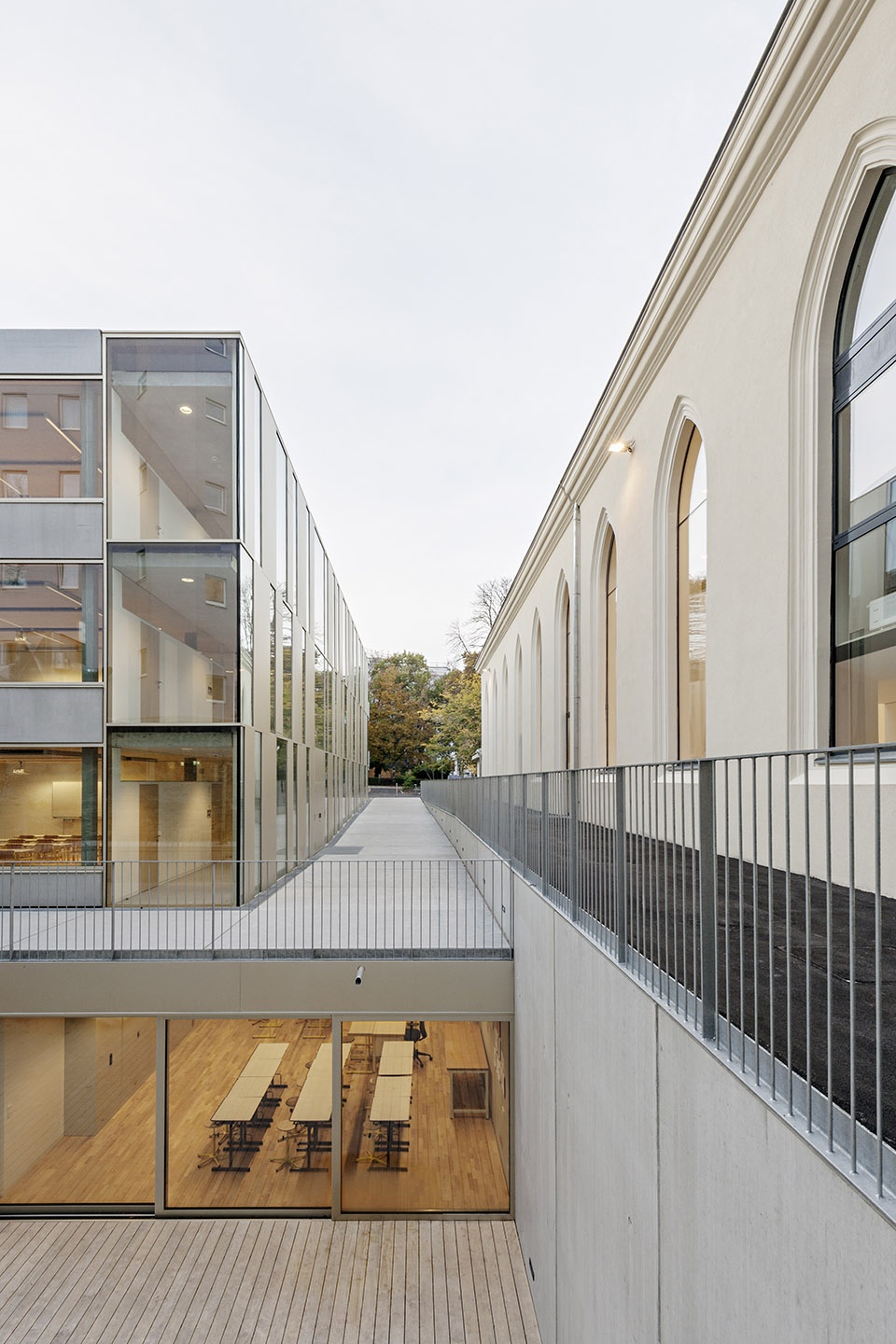 维也纳法国学校扩建及Molière工作室翻新/在构建新教学楼的同时彰显旧剧场的文化功能-23