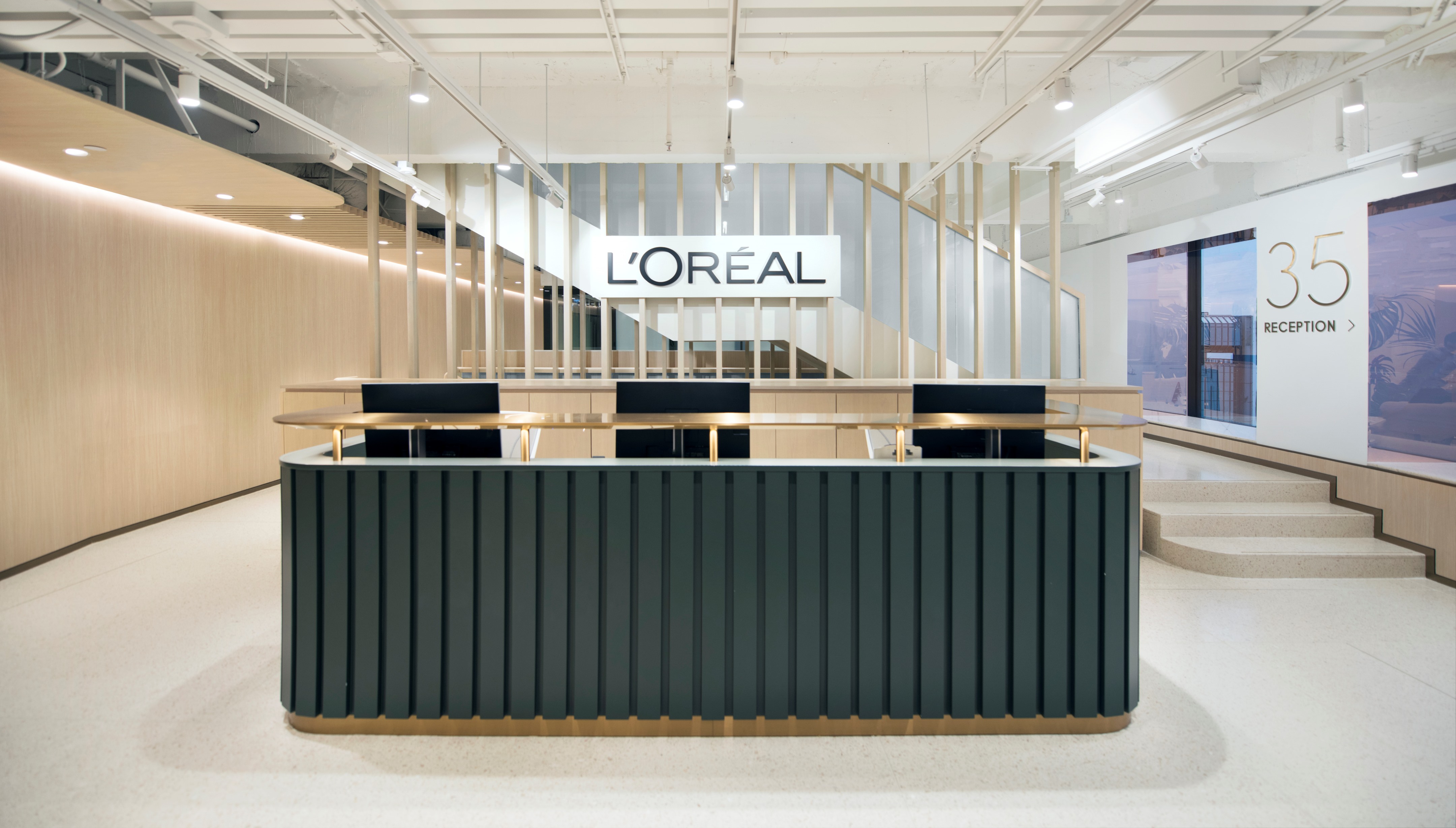 巴黎街头遇上传统中国园林——香港 L'Oréal 办公室设计-16