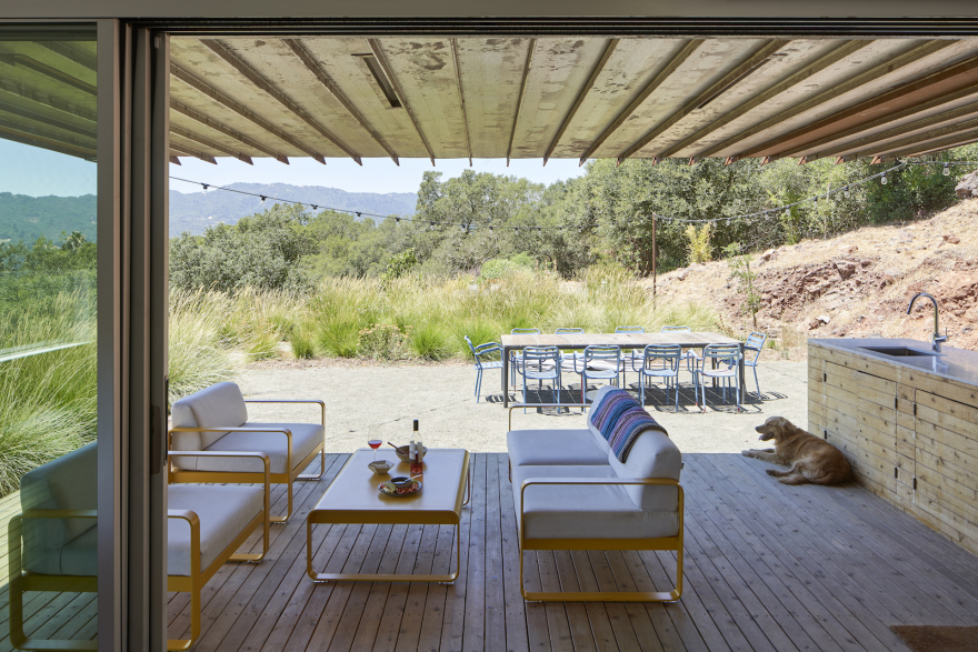 三屋顶世外桃源 | 加州索诺玛乡村度假住宅-42
