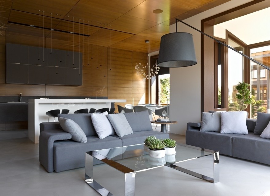 莫斯科乡村别墅的简约温馨室内设计-3