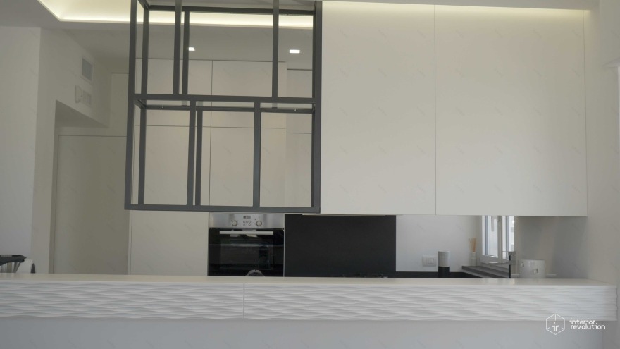 简约别墅设计 | Casa GF 的白色木质空间-12