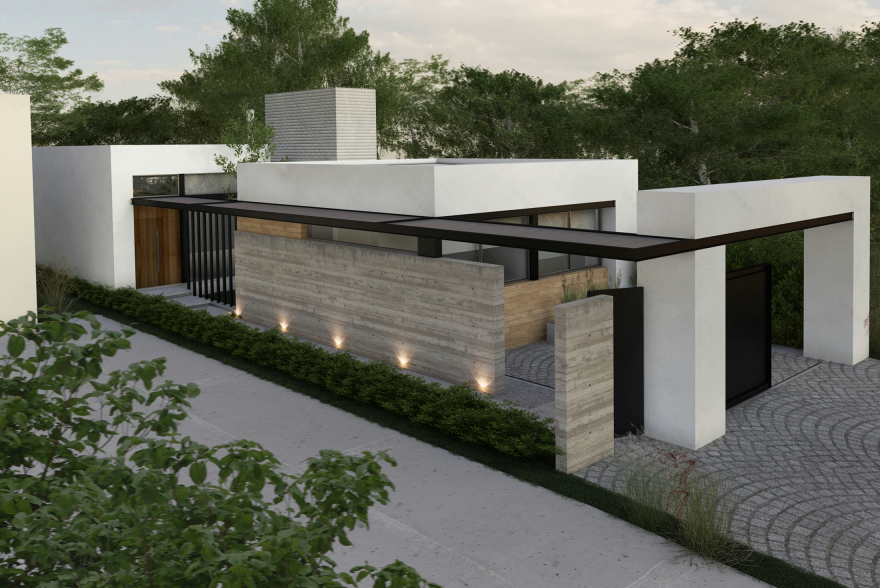 简约之居,功能齐全的家庭聚会空间-7