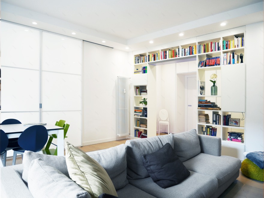 现代家庭空间优雅翻新-1