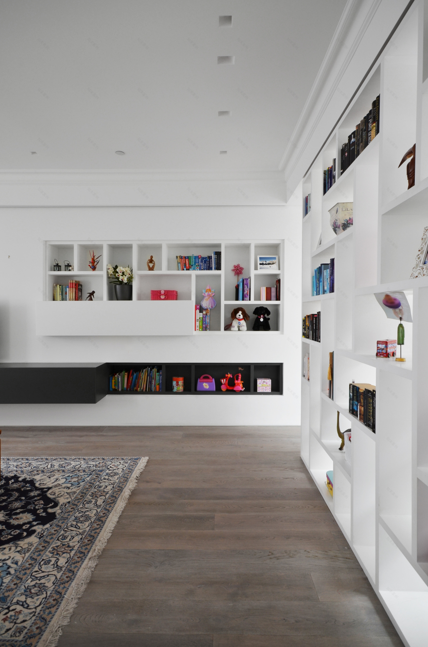 伦敦 Fulham 区露台住宅 - 开放式客厅-- 餐厅-- 厨房设计-3