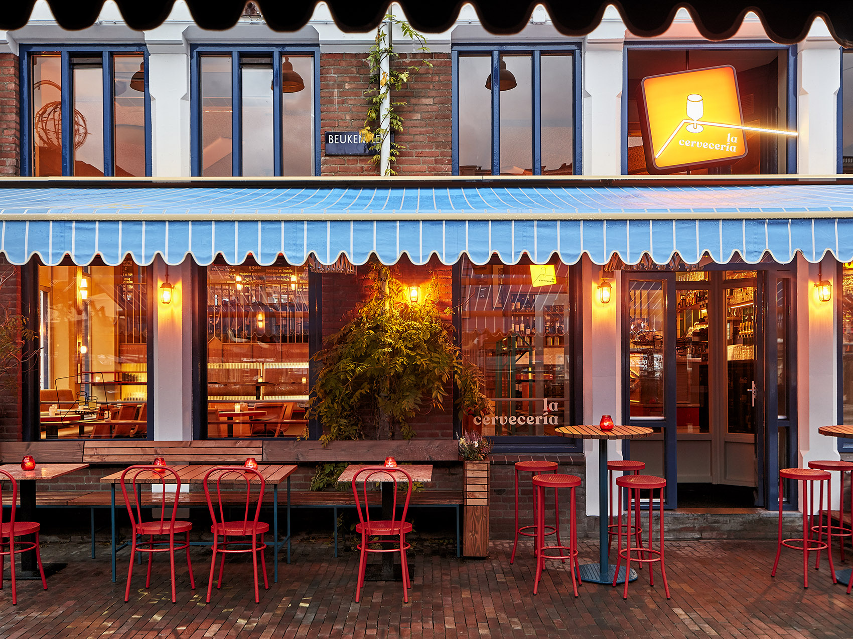 La Cervecería酒吧，阿姆斯特丹/感受温暖明快的西班牙风情-57