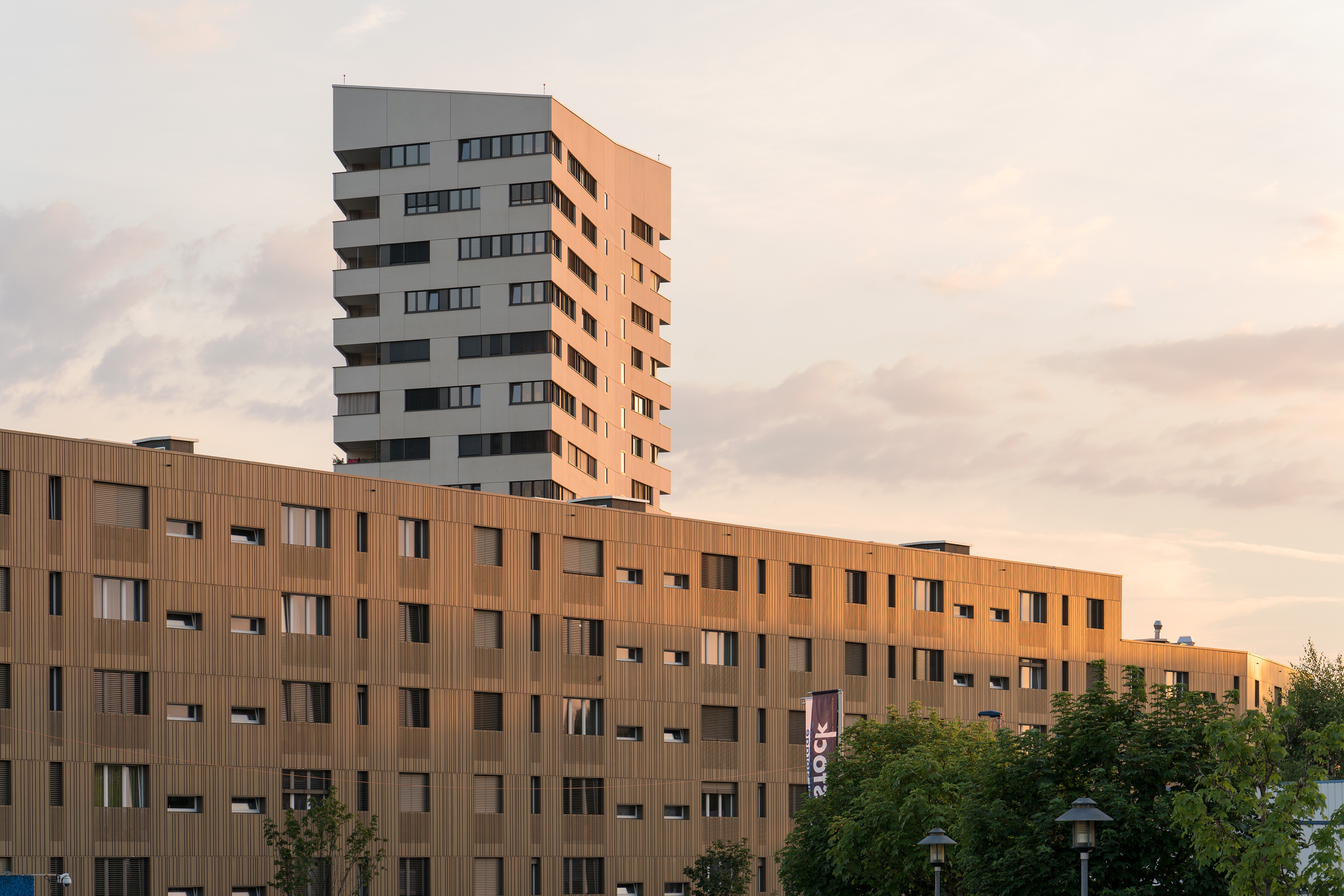 CCHE Architecture 打造瑞士蒙特勒时尚公寓——Quartier du Bugnon - Les Balcons du Mont-1