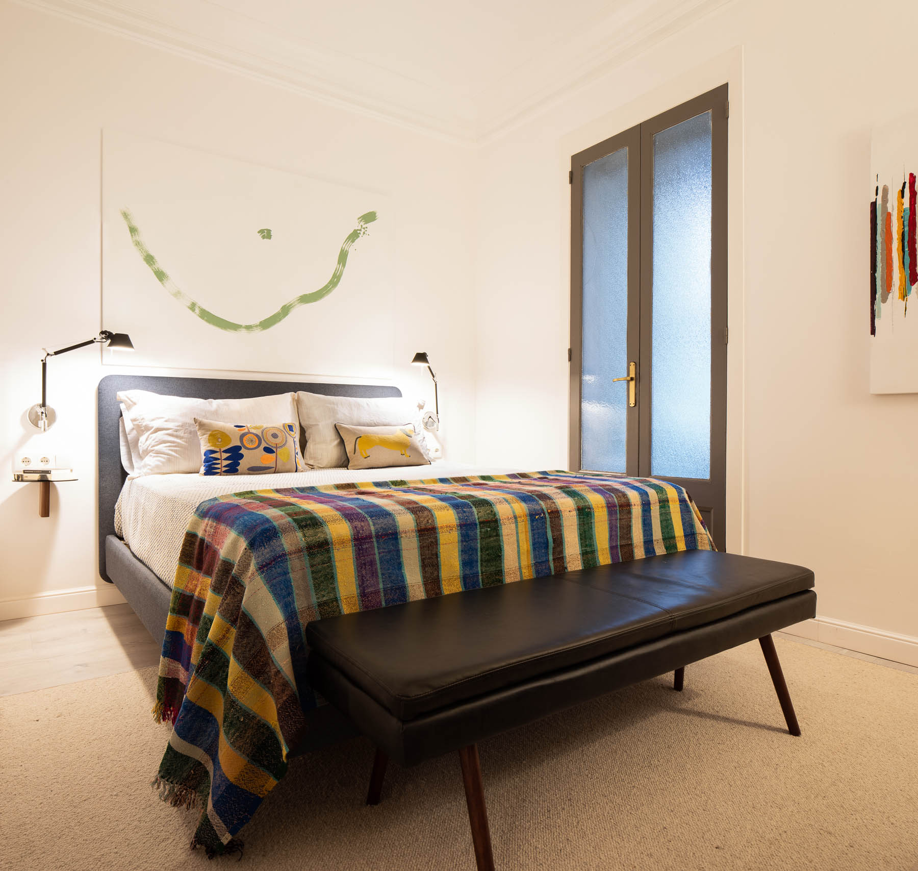 巴塞罗那圣安东尼公寓的混搭风设计丨西班牙巴塞罗那-12