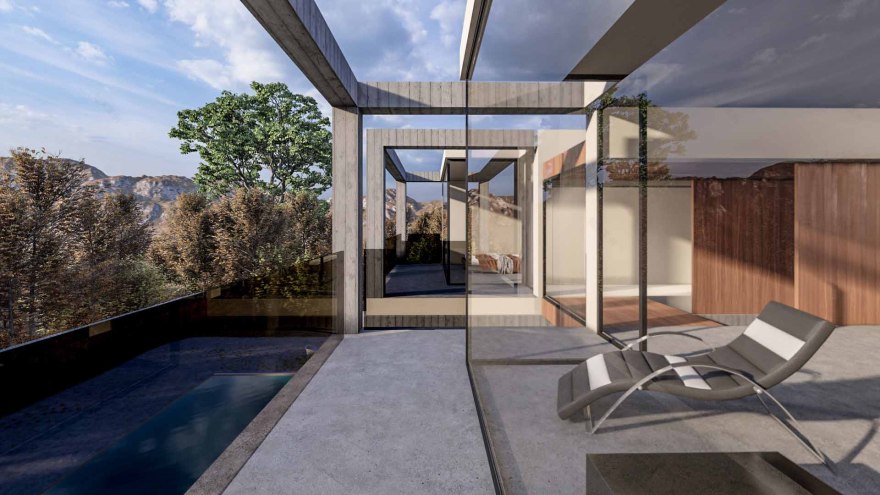 "实现环保与艺术共存的 Beton brut house"-5