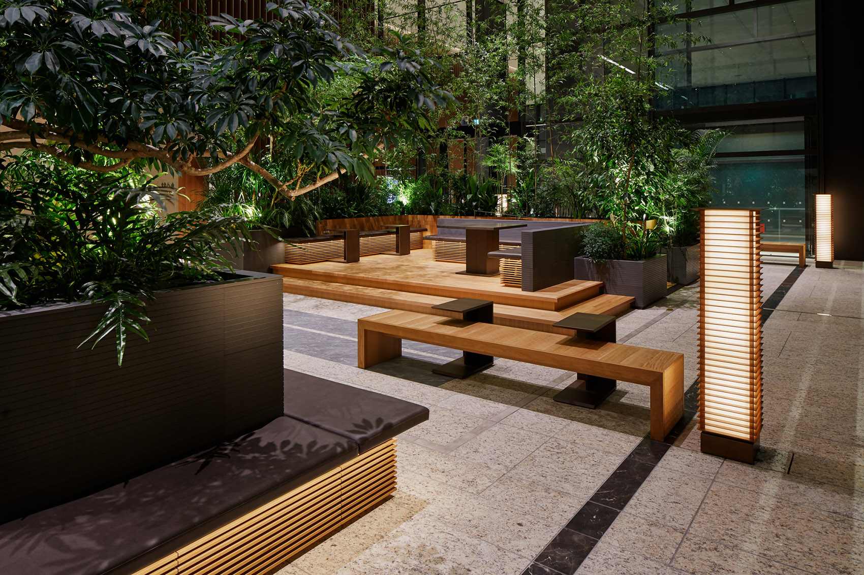 东京金融区绿洲入口大厅丨日本东京丨ikg inc.-29