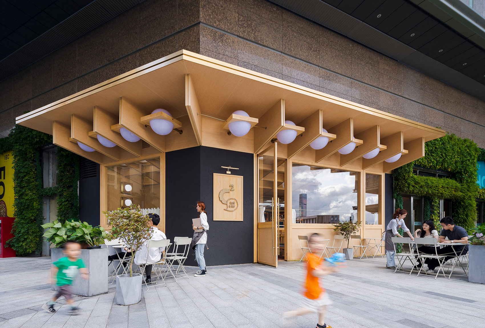 浮廊C2 Cafe &  Bar咖啡厅，深圳/专门为年轻人打造的“空中楼阁”-7