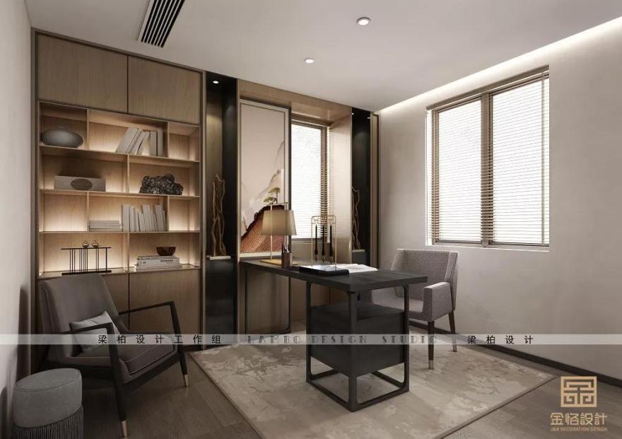 金恪设计丨别墅灰度空间 | 简约舒适,智能生活-14