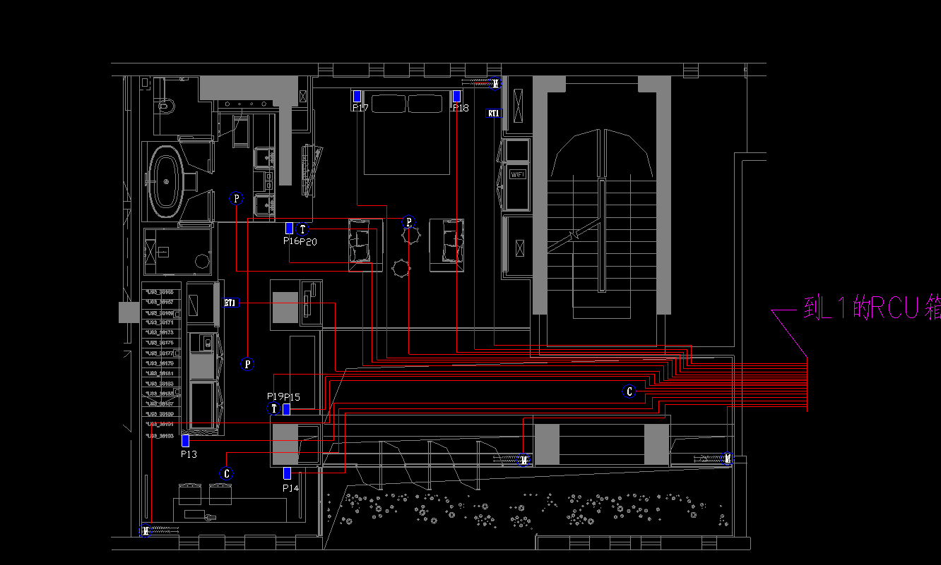 【英国Make Architects】成都博舍酒店丨CAD平面+建施CAD+电施+官摄+视频丨1.83G-34