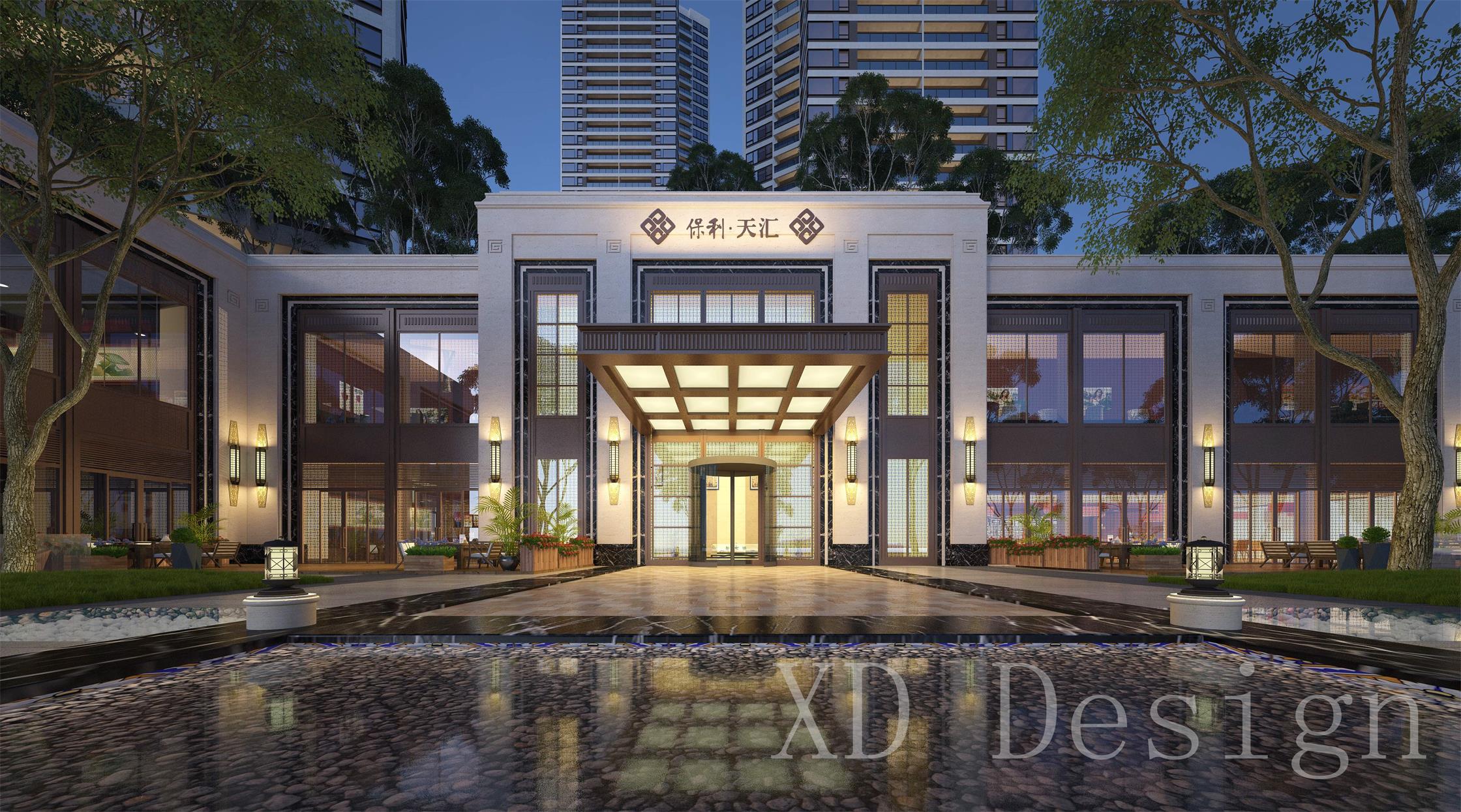 室外售楼部酒店-16