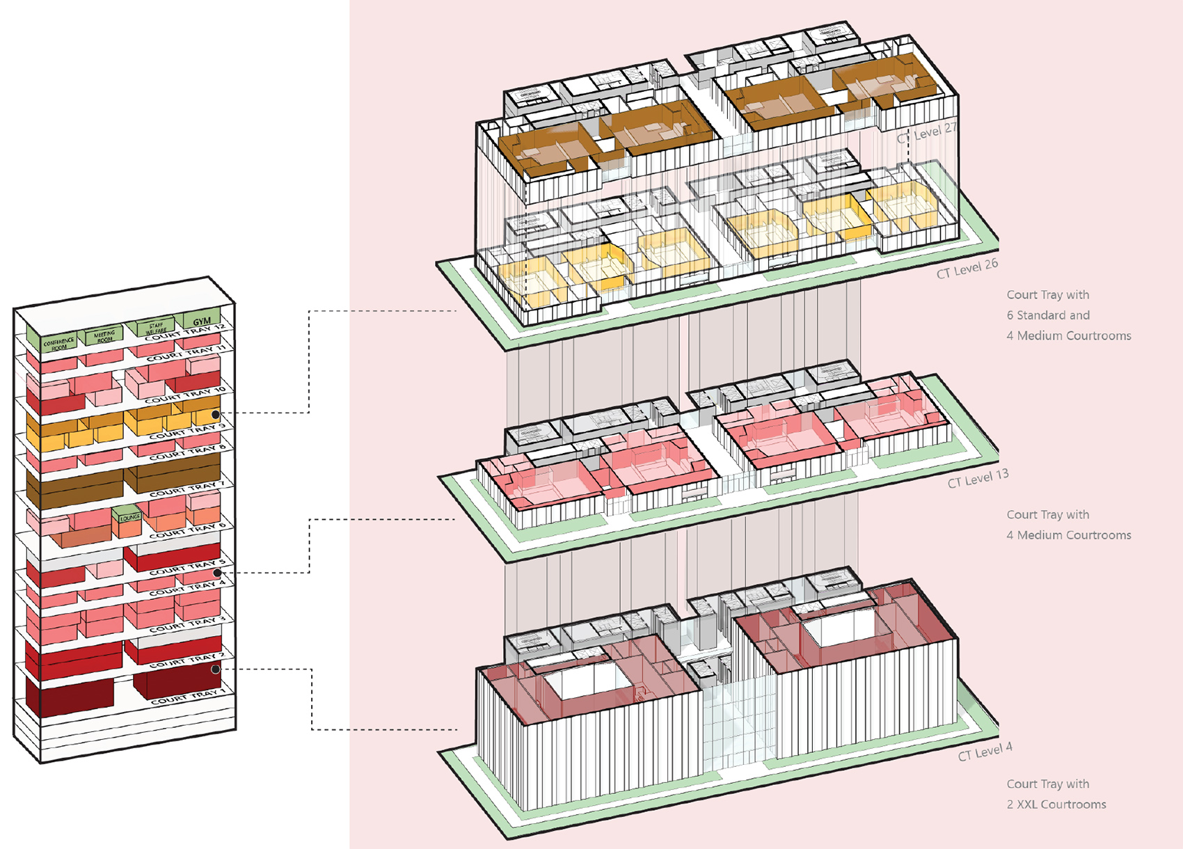 新加坡新国家法院大楼丨Serie+Multiply Architects Pte. Ltd-45