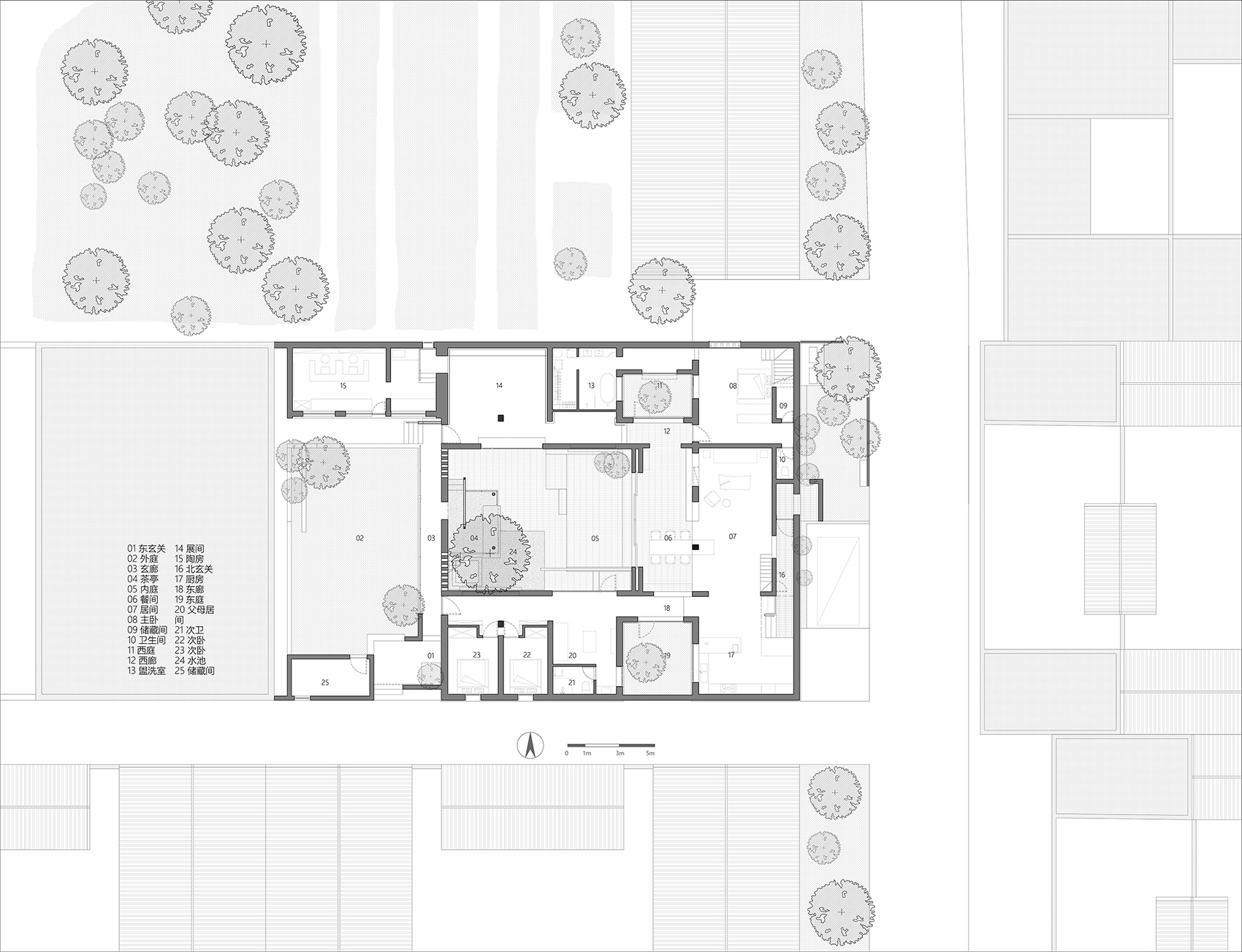 右堤路佺宅丨中国北京丨KAI 建筑工作室-67