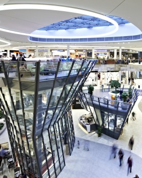 德国 Stuttgart Milaneo 购物中心——现代都市中的自然、城市与未来融合