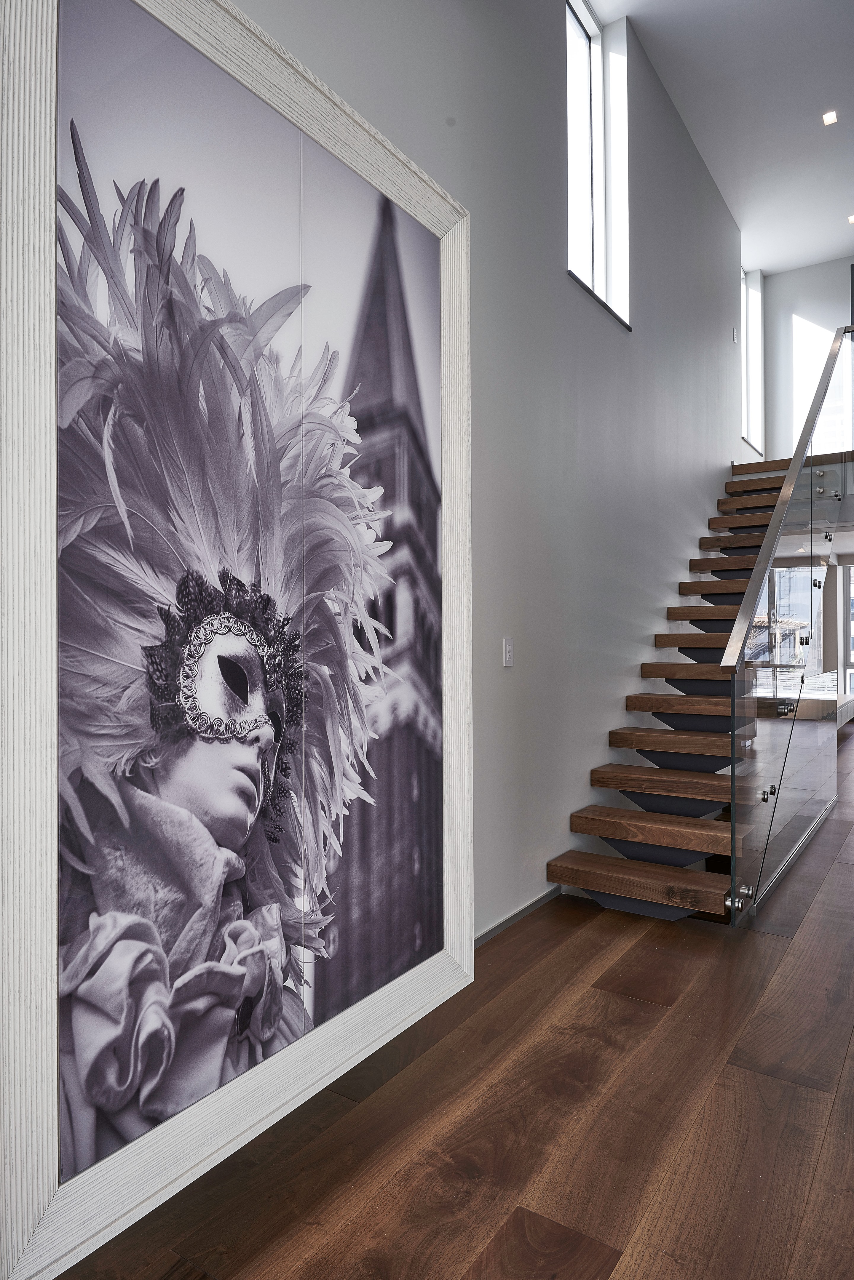 纽约 Warren Street 顶层公寓的精致室内设计-2