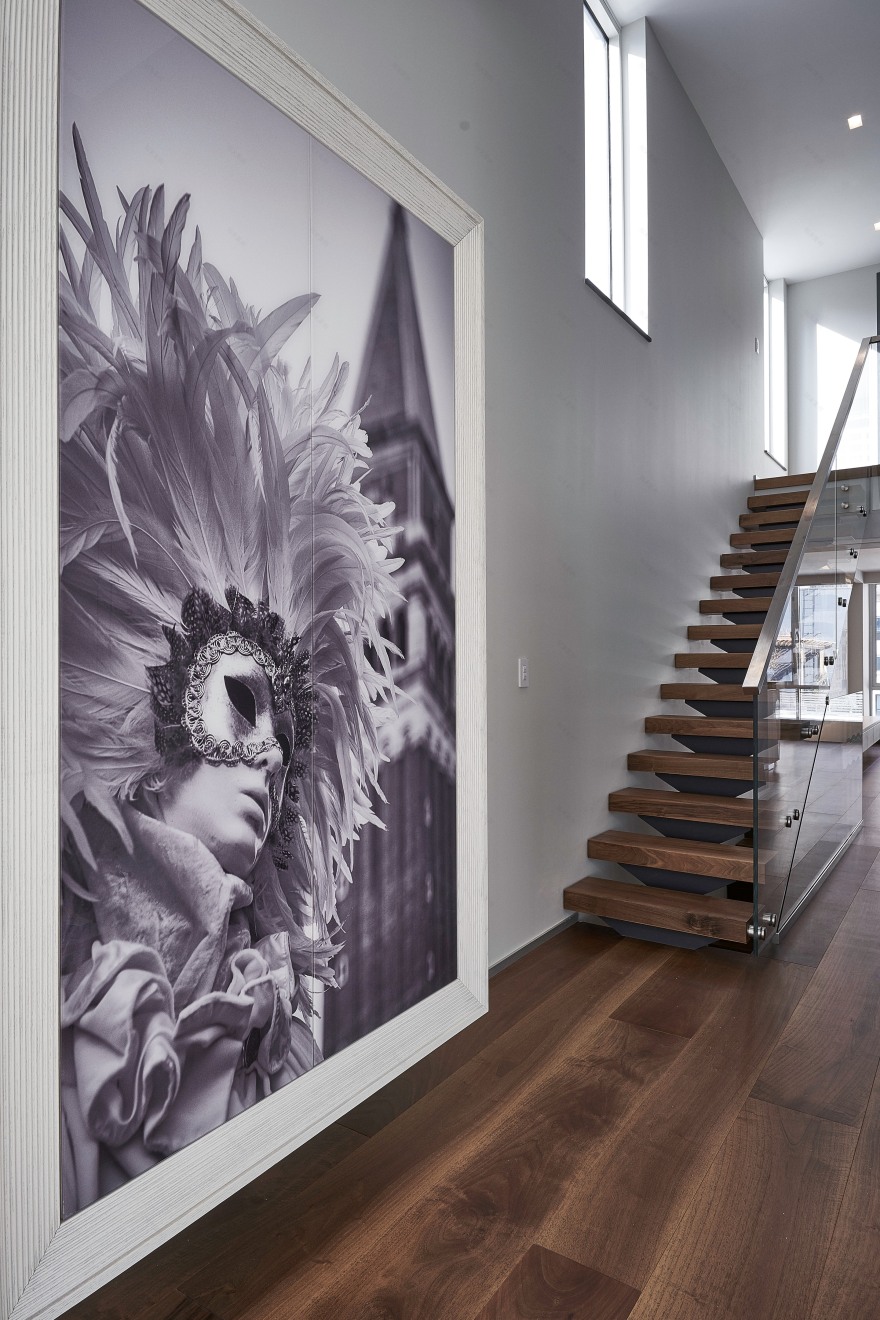 纽约 Warren Street 顶层公寓的精致室内设计-2