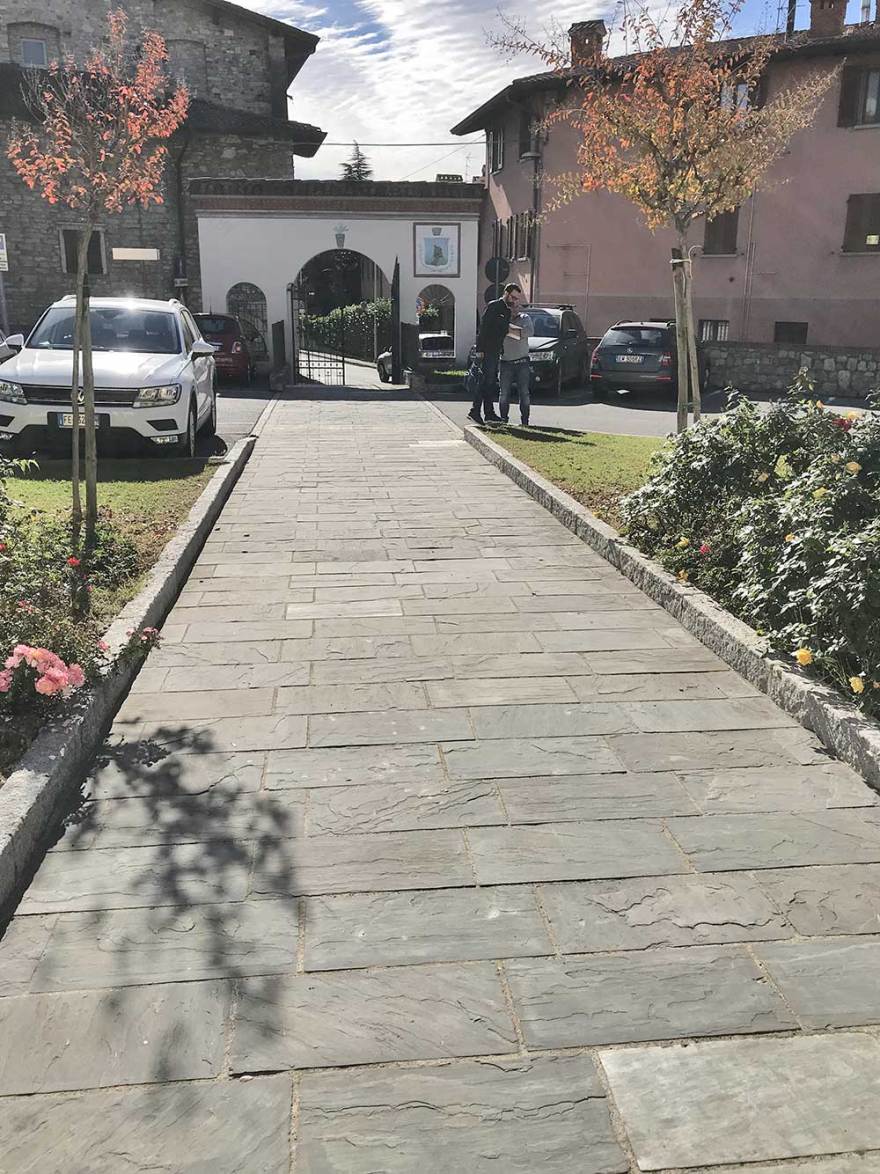 印度砂岩别墅庭院设计丨意大利贝加莫-6