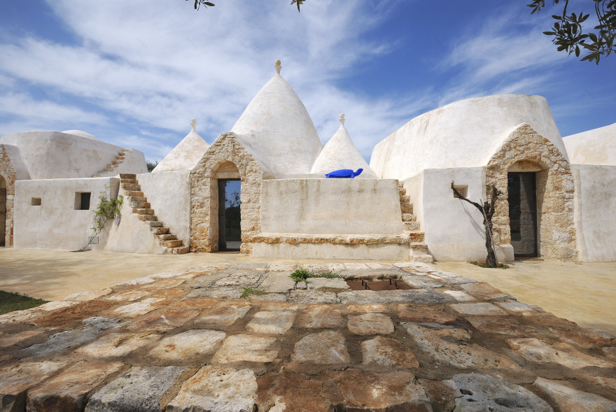 意大利乡村别墅,玻璃立方体与传统土屋的完美融合-1