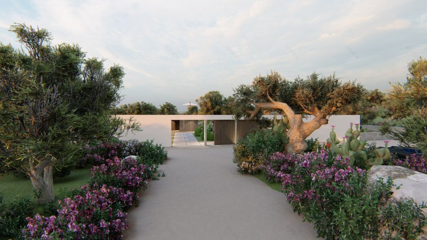 意式别墅“橄榄环绕”打造自然生活空间-3