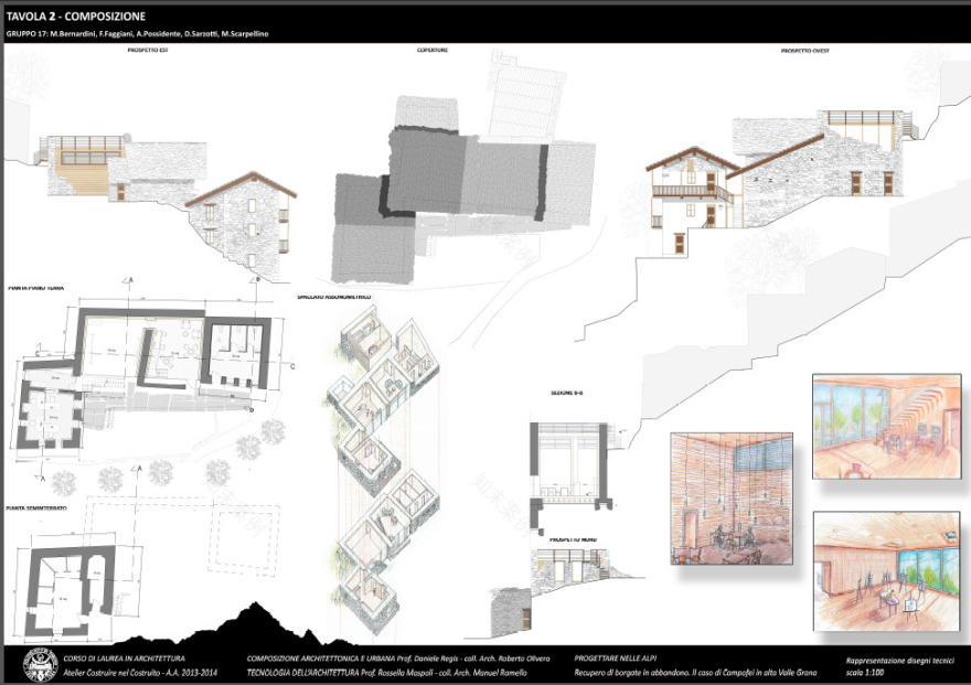 焕新记忆 · 阿尔卑斯山间废旧粮仓的现代重生-8