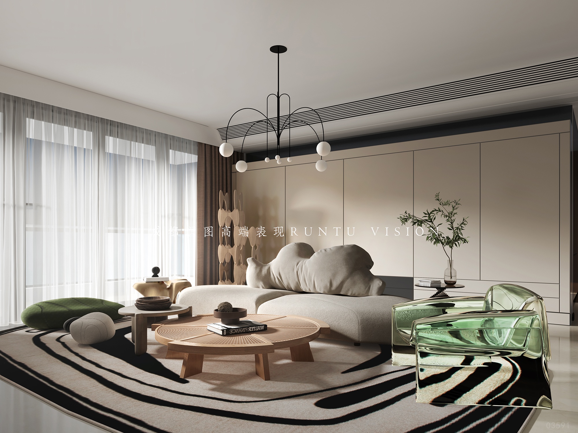 金色稻田家装设计丨中国成都丨润图设计-41