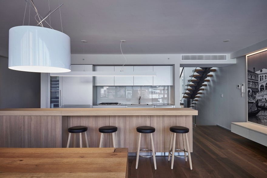 纽约 Warren Street 顶层公寓的精致室内设计-13