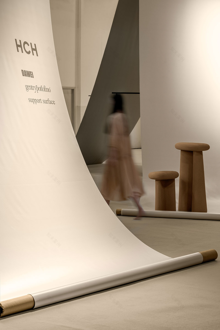 上海时装周HCH展馆沉浸式布料迷宫空间设计丨中国上海丨F.O.G.建筑事务所-28