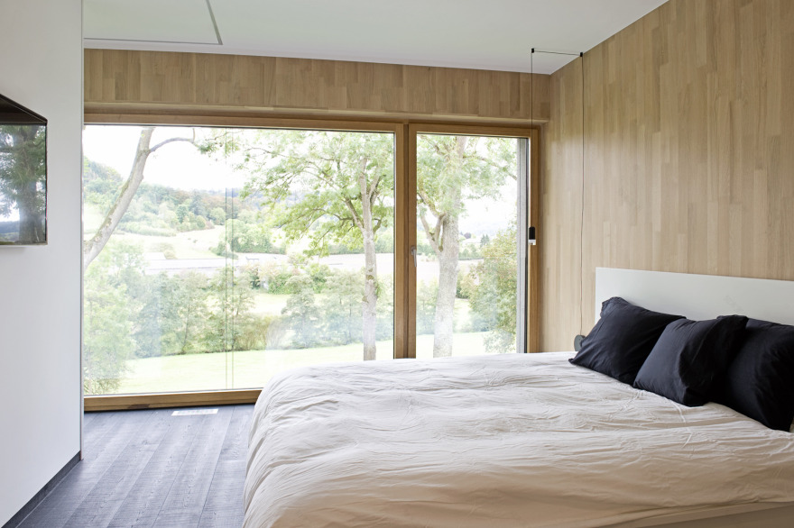 卢森堡大型被动式木质混凝土别墅-16