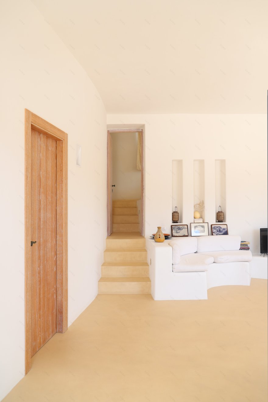 波纳米岛海景别墅,曲线造型与色彩完美融合-2