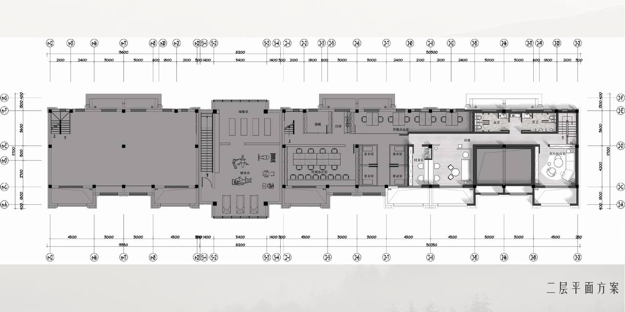 【琚宾】杭州万科溪望售楼处丨设计方案+效果图+施工蓝图-9